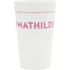 Gobelet plastique prénom #MATHILDE 33cl
