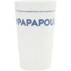 Gobelet plastique prénom #PAPAPOULE 33cl