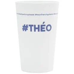 Gobelet plastique prénom #THÉO 33cl