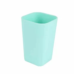Gobelet porte brosse à dents soft touch vert menthe