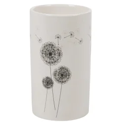 Gobelet salle de bain design pissenlit