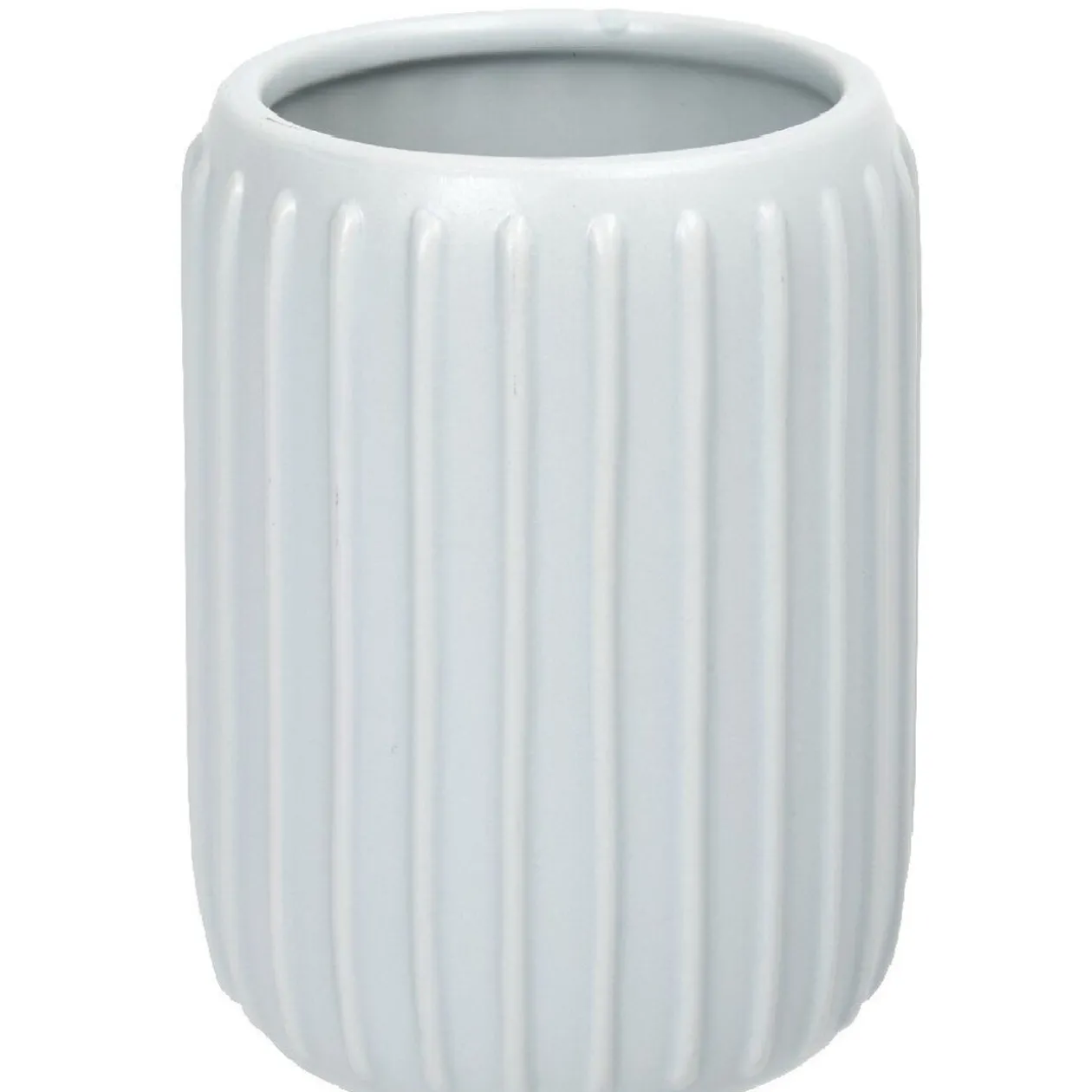 Gobelet salle de bain gris design industriel