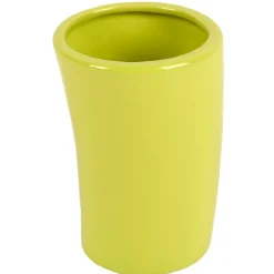 Gobelet salle de bain vert