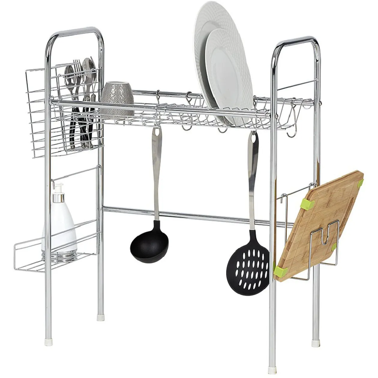Égouttoir étagère à vaisselle dessus évier