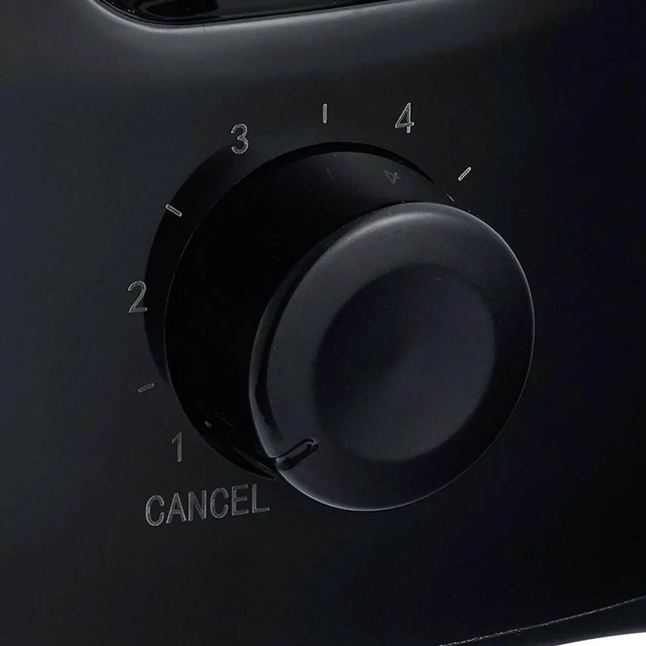 Grille pain toaster basique noir