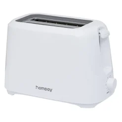 Grille pain toaster Homday blanc 700W