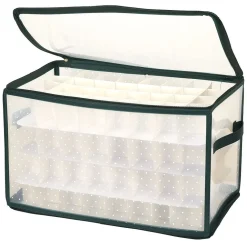 Housse de rangement pour boules de Noël 128 emplacements