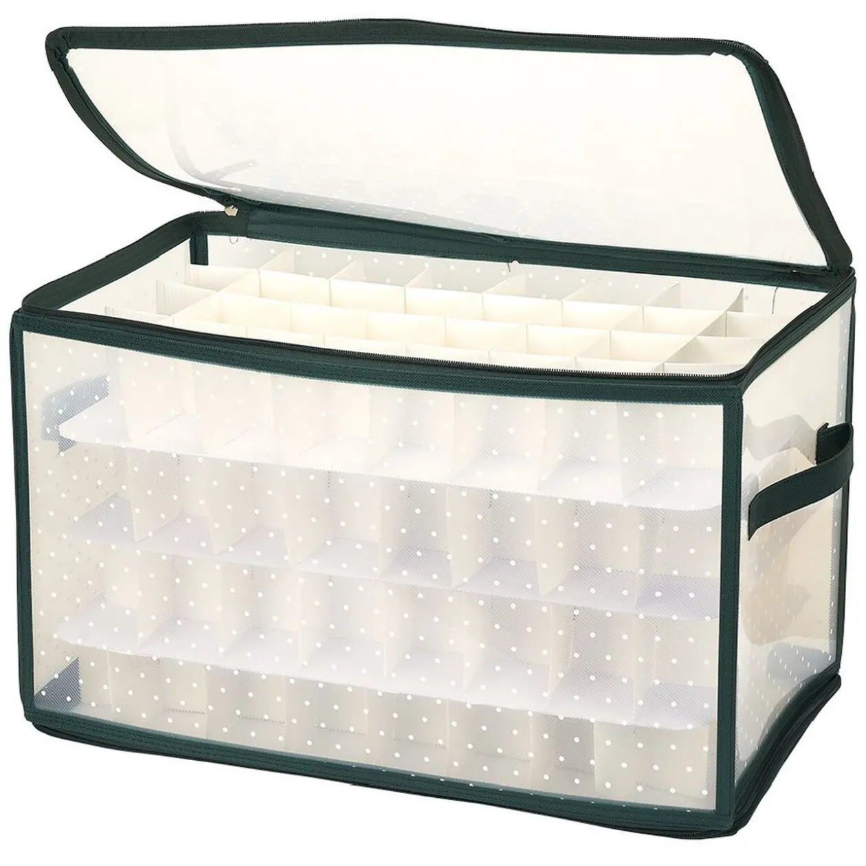 Housse de rangement pour boules de Noël 128 emplacements