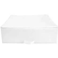 Housse de rangement rigide blanc moyen modèle