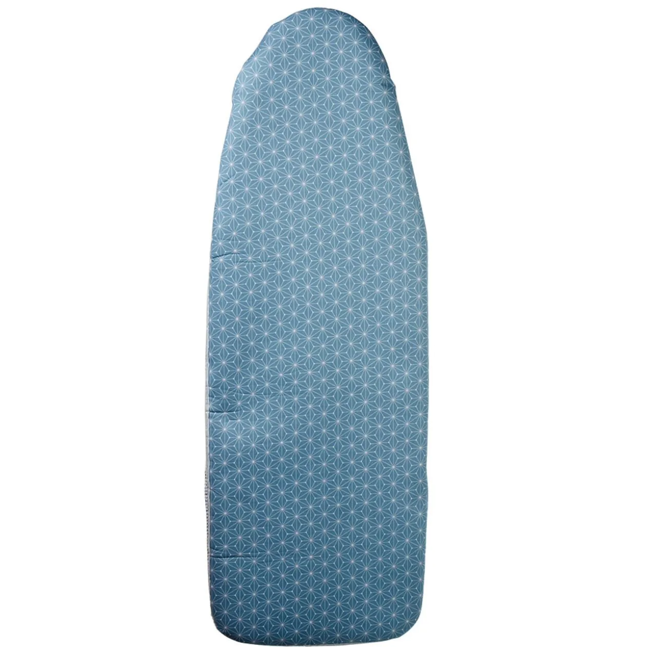 Housse de table à repasser design graphique bleu 135x45 cm