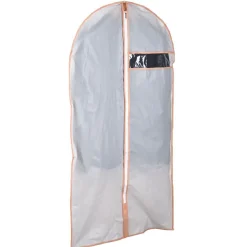 Housse pour vêtements gris clair