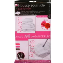 Housse sous vide parfumée rose