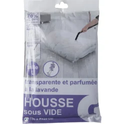 Housse sous vide parfumée à la lavande