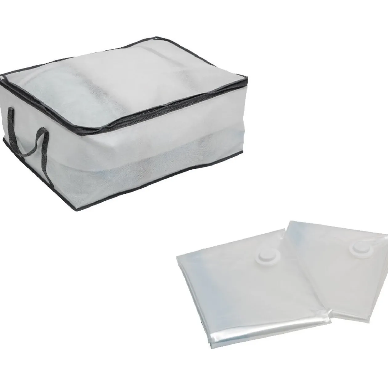 Housse sous vide taille L x2 avec housse de rangement tissus
