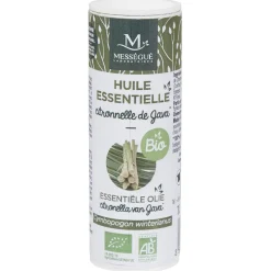 Huile essentielle citronnelle bio 10ML Messegué