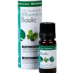 Huile essentielle de basilic Mességué