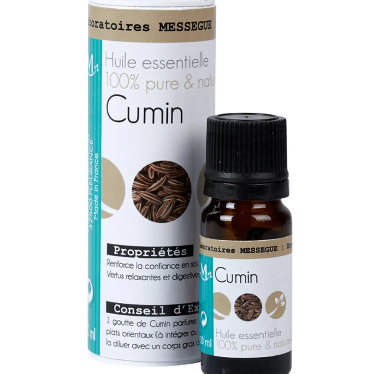 Huile essentielle de cumin Mességué