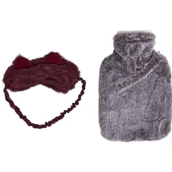Kit cocooning bouillotte avec mug et masque