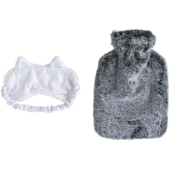 Kit cocooning bouillotte avec mug et masque