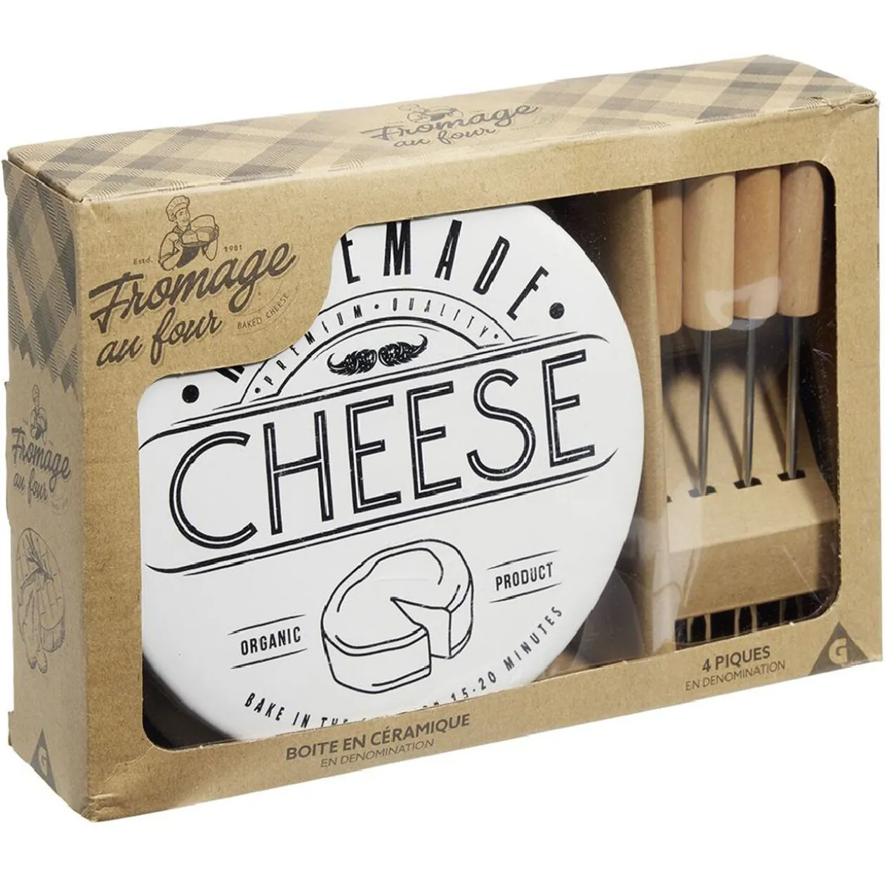 Kit de cuisson fromage au four