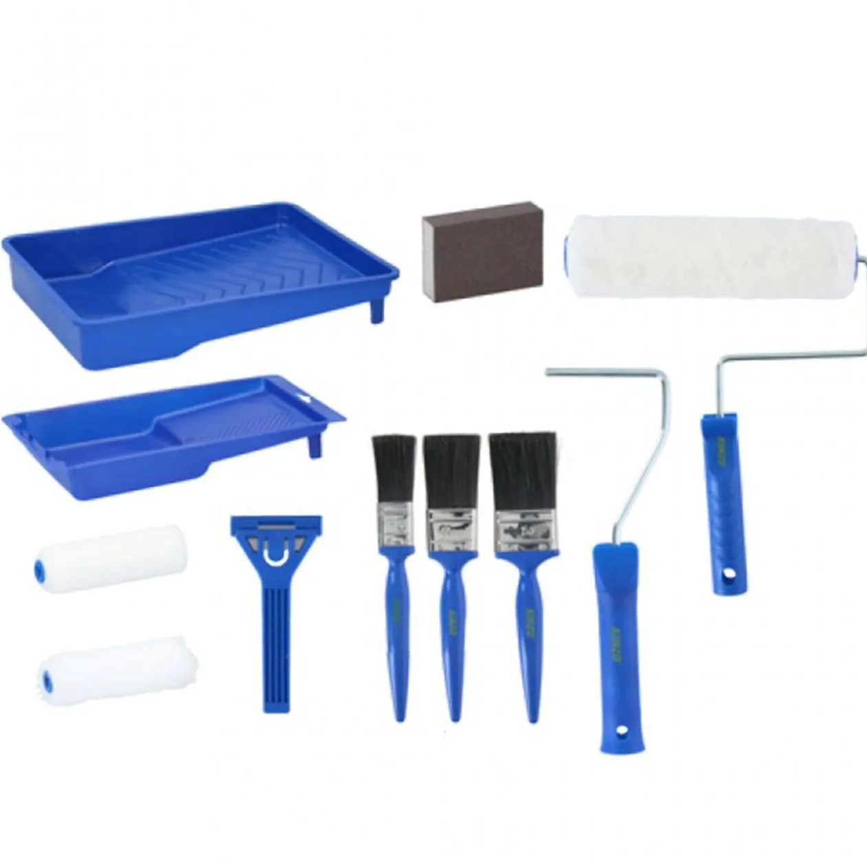 Kit de peinture pour mur déco 12 piéces