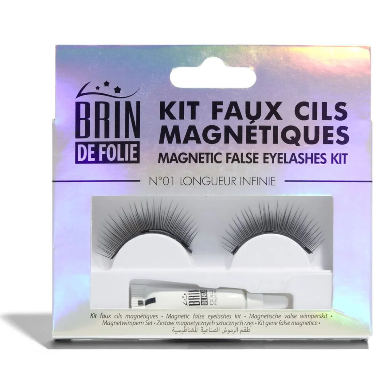 Kit faux cils avec colle Brin de Folie N°02 volume noir
