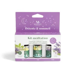 Kit huiles essentielles méditation x3
