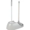 Kit WC 2 en 1 brosse et ventouse gris