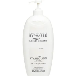 Lait de douche rose musquée 2L Byphasse