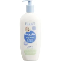 Lait de toilette bébé Evoluderm 500 ml