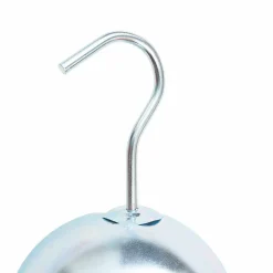 Lampe baladeuse de chantier avec crochet rotatif en métal