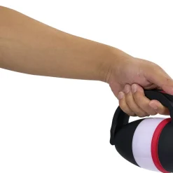 Lampe brico pliable 3en1 noir rouge blanc