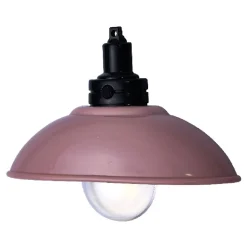 Lampe LED style abat jour vintage