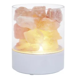 Lampe pierre de sel H15 cm