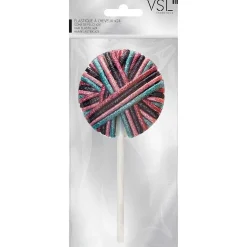 Élastique à cheveux multicolore brillant x24