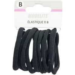 Élastique en mousse noir x8