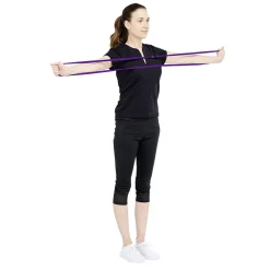 Élastique fitness force 11 à 29 violet