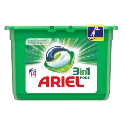 Lessive Ariel Pods 3 en 1 x 14