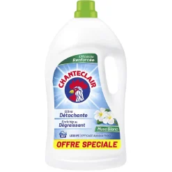 Lessive Chanteclair musc blanc 80 lavages