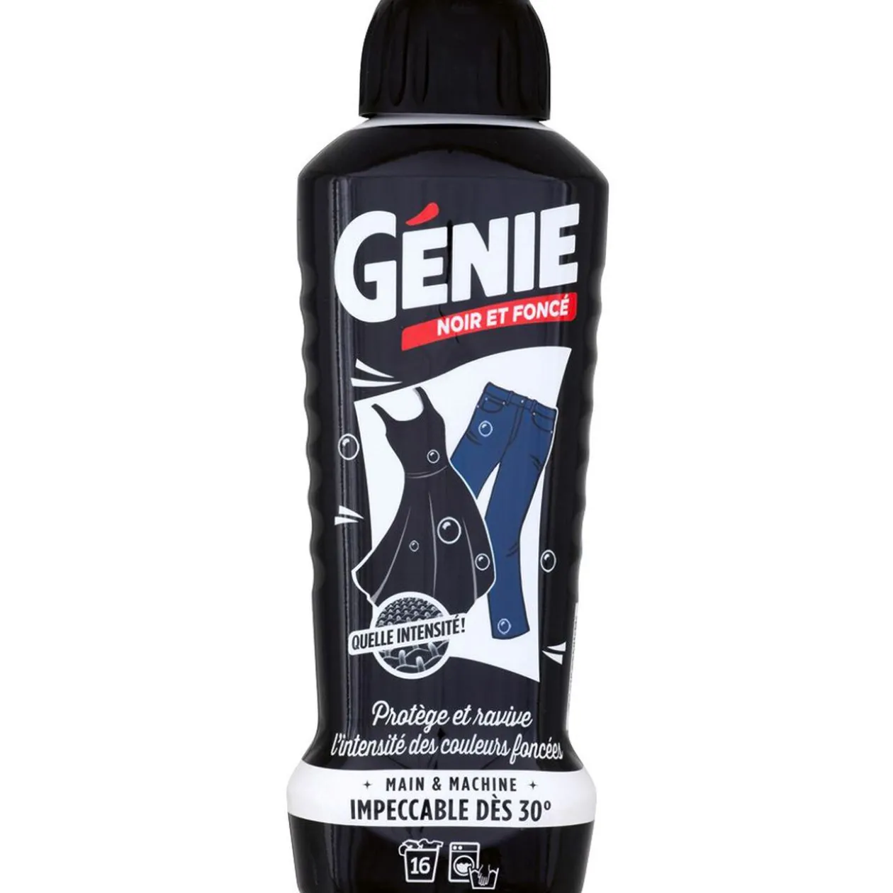 Lessive Génie noir et foncé - main & machine - 1L