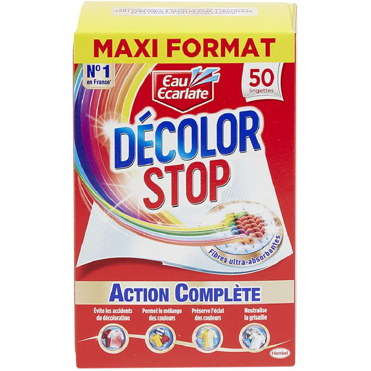 Lingette décolor stop x50