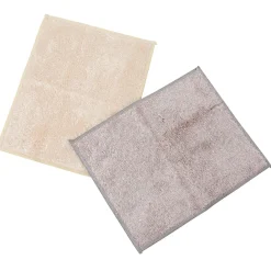 Lingette microfibre bambou naturel x2