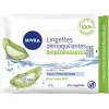Lingette nettoyante Nivea Aloe Vera visage et yeux x25