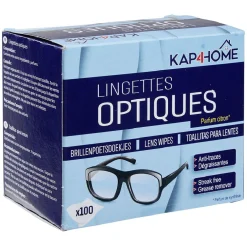 Lingette nettoyante optique cellulose x100