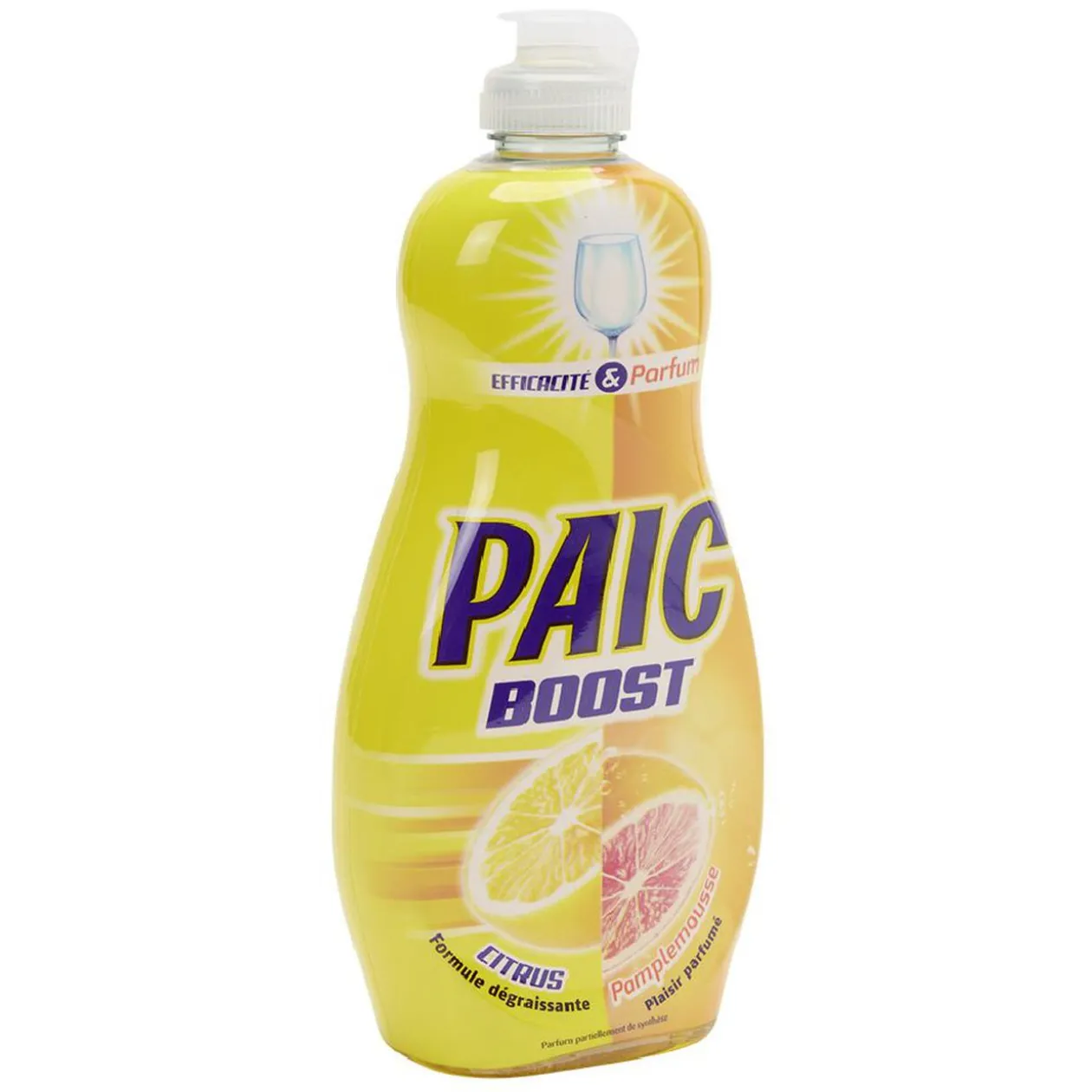 Liquide vaisselle Paic boost 500 ml citrus et pamplemousse