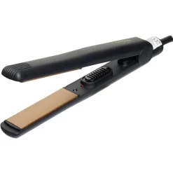 Lisseur et sèche cheveux en plastique noir