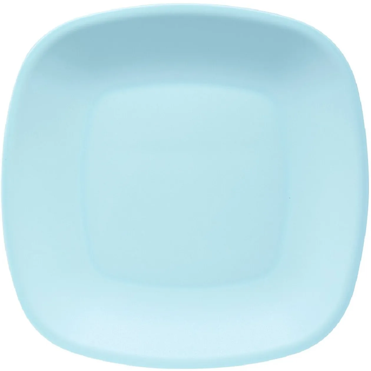 Lot de 3 assiettes colorées en plastique rigide