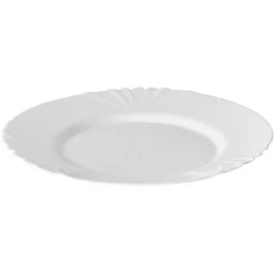 Lot de 6 assiettes plates Luminarc Opal Cadix