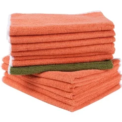 Lot de 12 chiffons microfibre