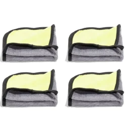 Lot de 4 chiffons nettoyant pour voiture 30x30cm